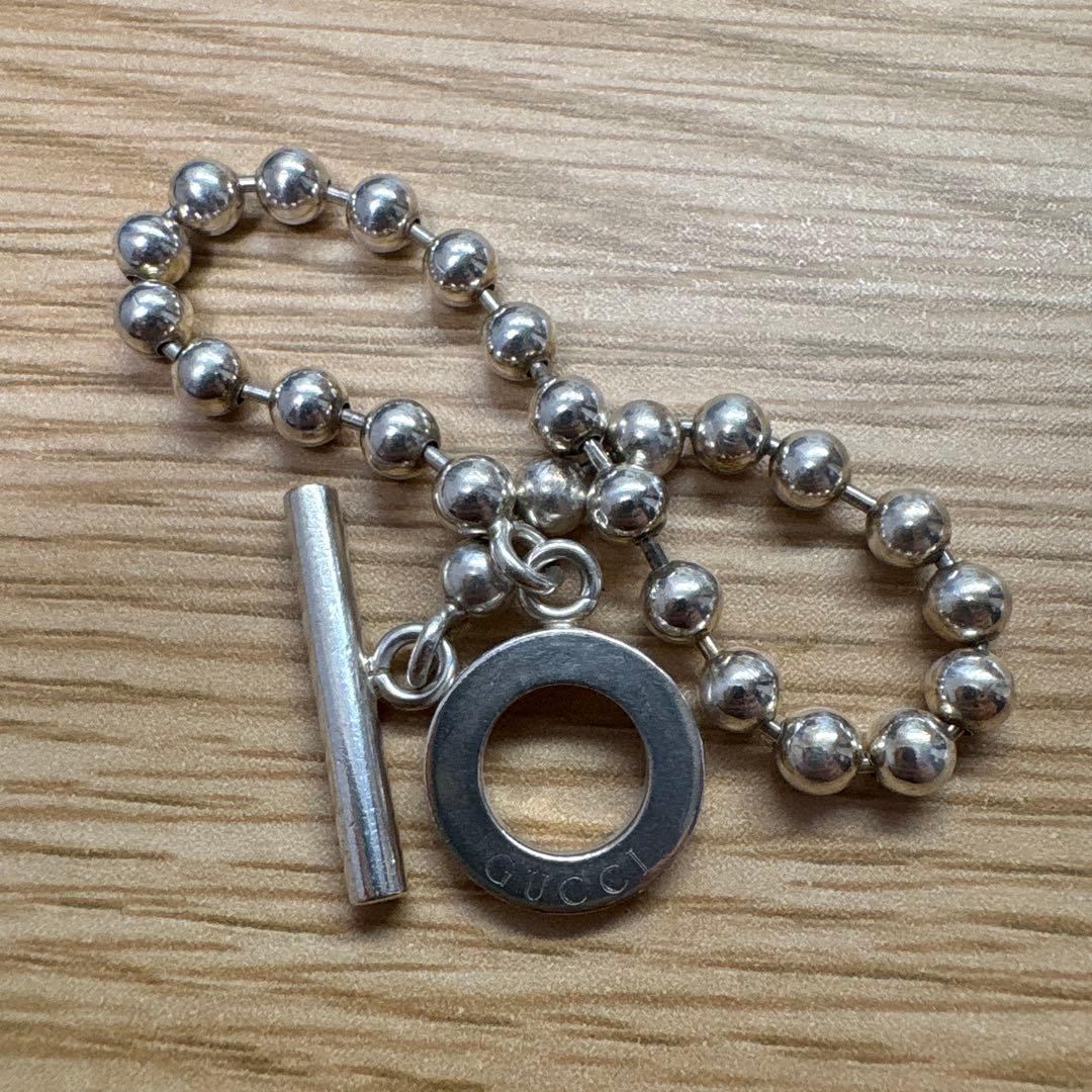 GUCCI ボールチェーンブレスレット