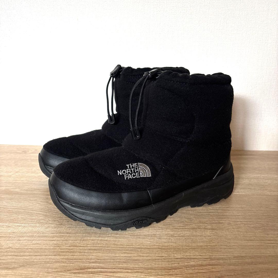 THE NORTH FACE 防水ウール ブーツ ヌプシ　ブーティ 黒　ブラック