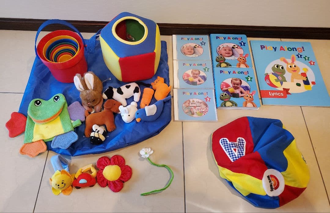 DWEプレイアロングセットワールドファミリープレイアロングディズニー