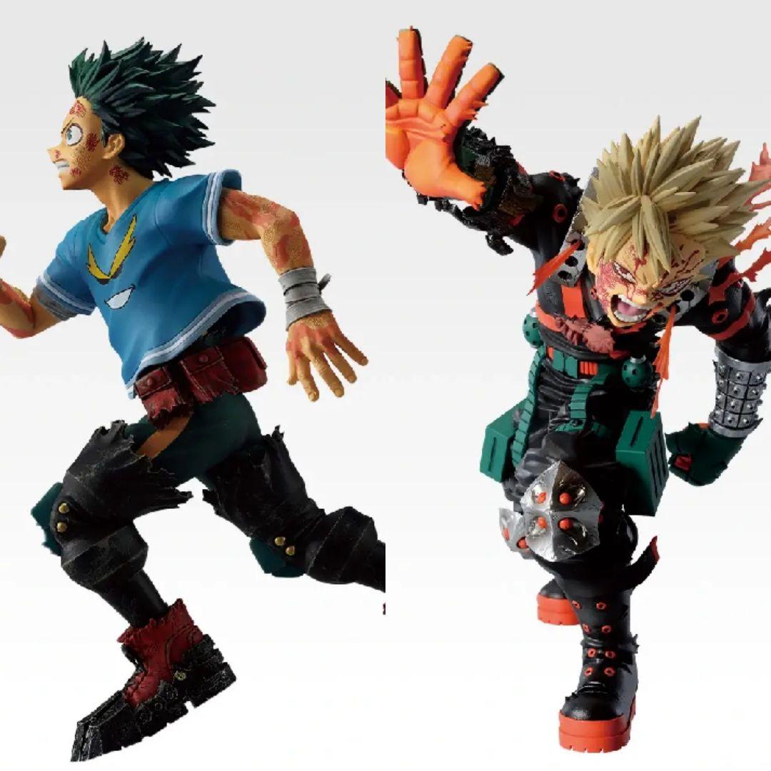 ヒロアカ 一番くじ 紡がれる想い C賞 緑谷出久 D賞 爆豪勝己