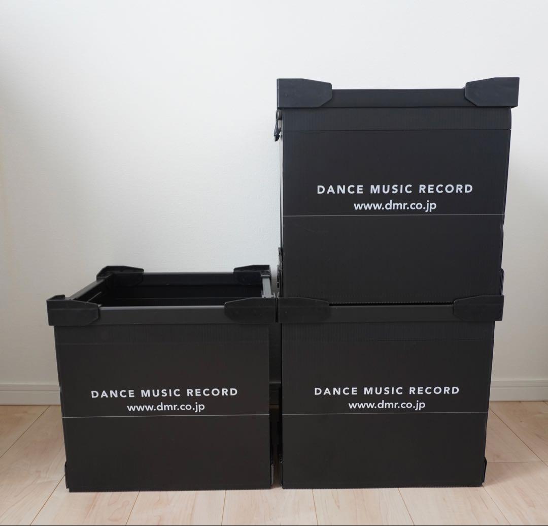 DANCE MUSIC RECORD DMR レコードコンテナ 収納 Amazon｜DMR Container Large (Plain Black)｜収納ケース・ボックス