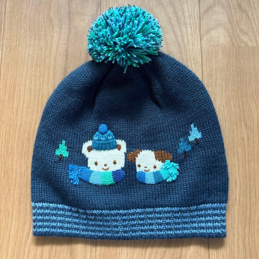 ファミリア　ファミちゃん　ニット帽子　53〜55