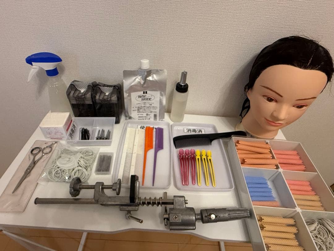 美容師国家試験　セット