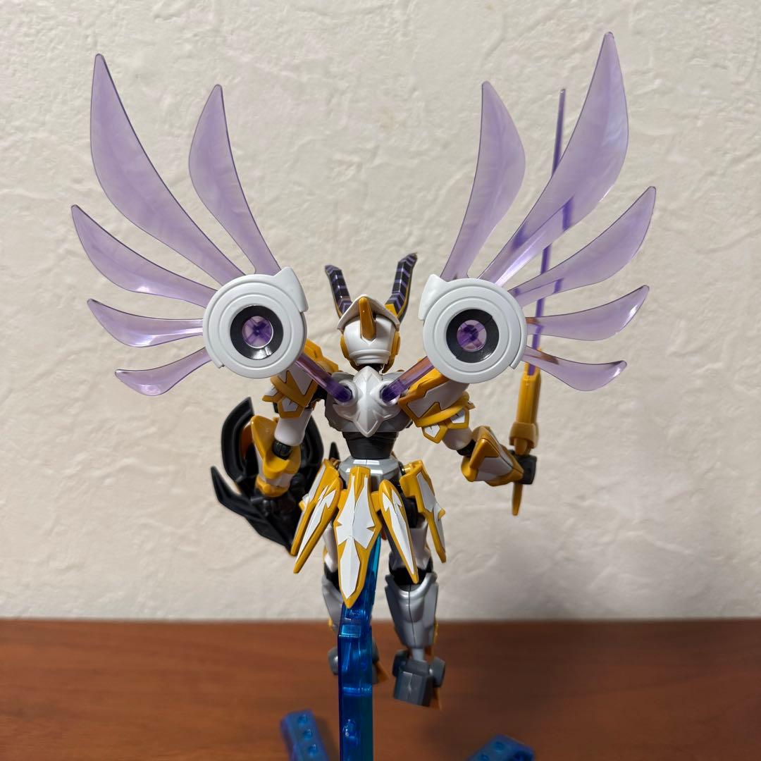 塗装中】プラモデル ダンボール戦機 LBX ルシファー 組み立て済み