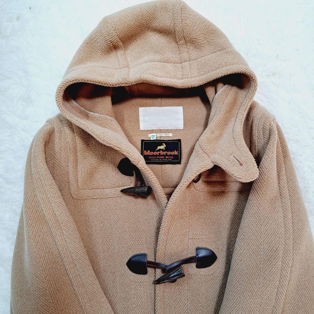 トゥモローランドMoorbrook生地ロング丈ダッフルコート FREEベージュ TOMORROWLAND（トゥモローランド） ダッフルコート コート ウール
