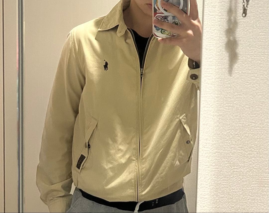 Polo by Ralph Lauren ベージュ ジャンパー S - メルカリ