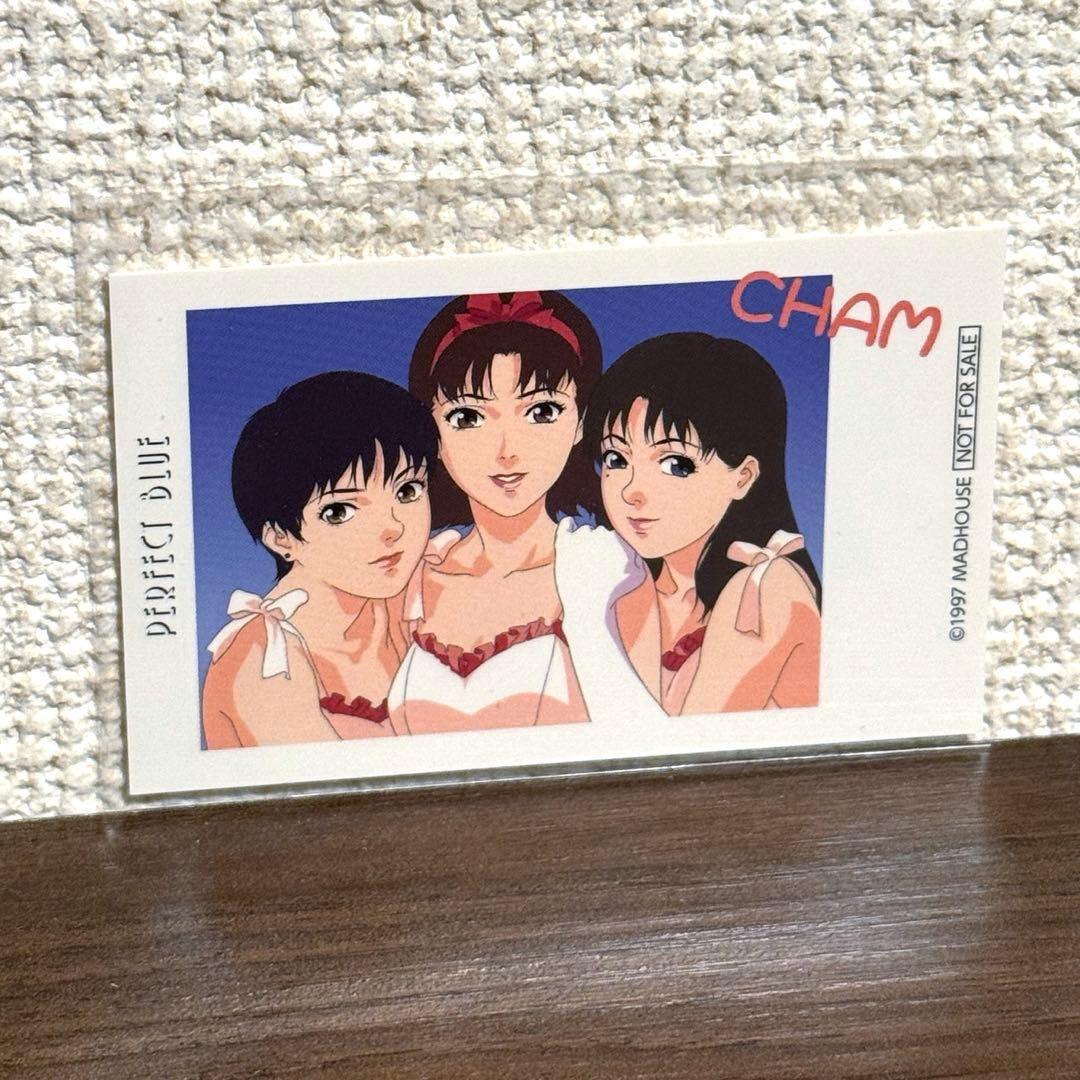 PERFECT BLUE パーフェクトブルー チェキ風カード 今敏 正規品 希少