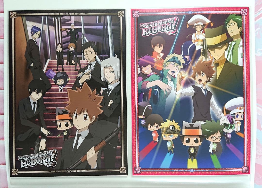 家庭教師ヒットマンREBORN！ ファイル付きビッグポストカードセット