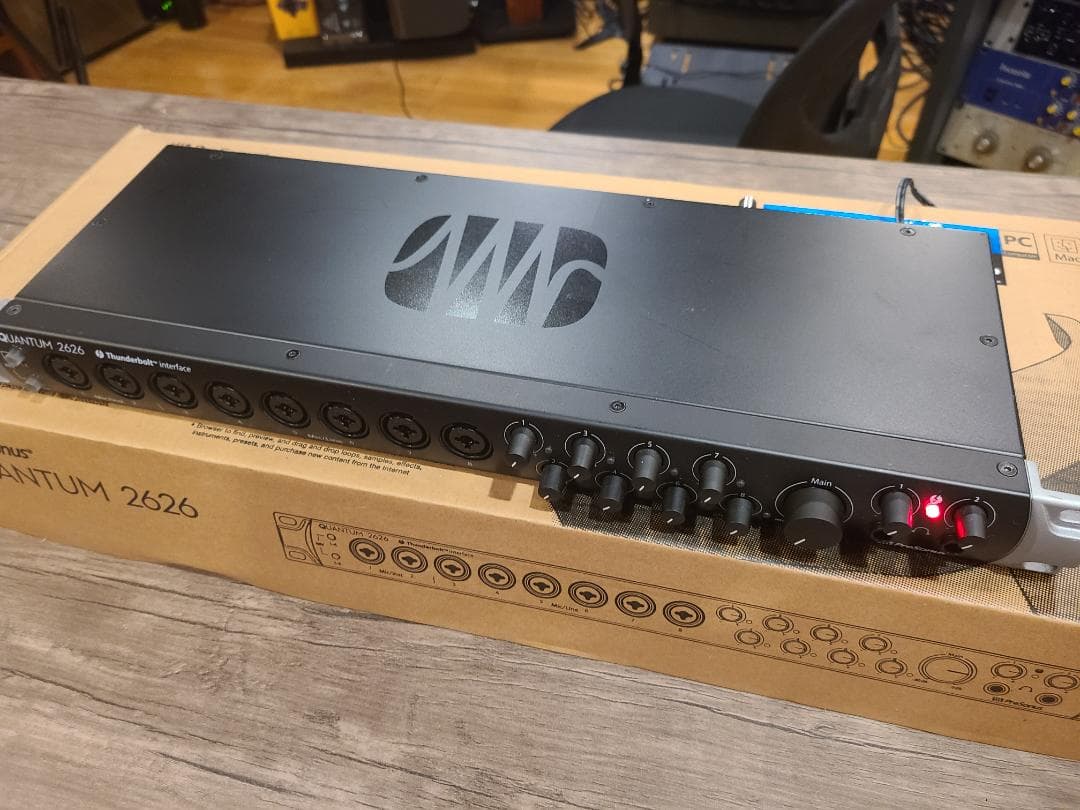 DTM・DAW PreSonus Quantum 2626 Thunderbolt3