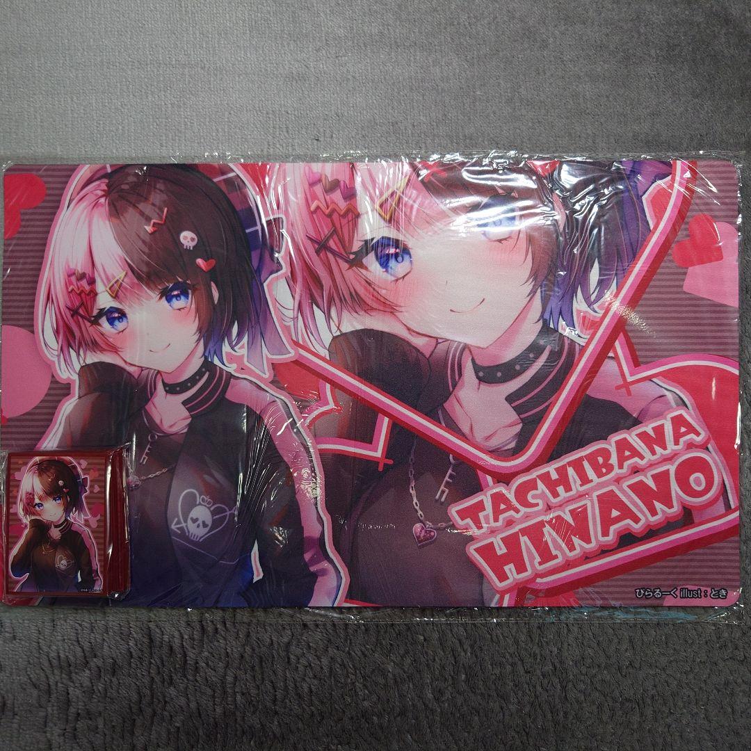 α2 ぶいすぽっ！ジャージ&帽子&チョーカー 橘ひなの スリーブ&プレイマット Amazon.co.jp: 橘ひなの プレイマット ぶいすぽっ ぶいすぽ ひなーの