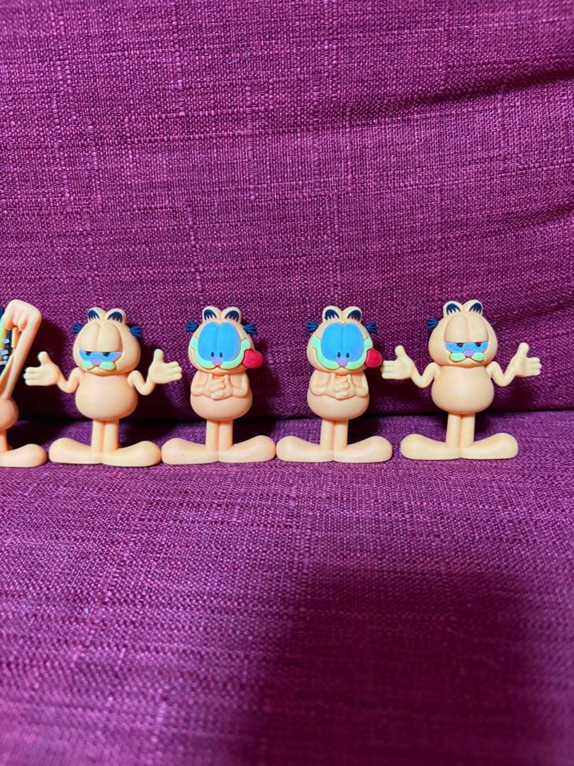 10体 ガーフィールド フィギュアセット - メルカリ