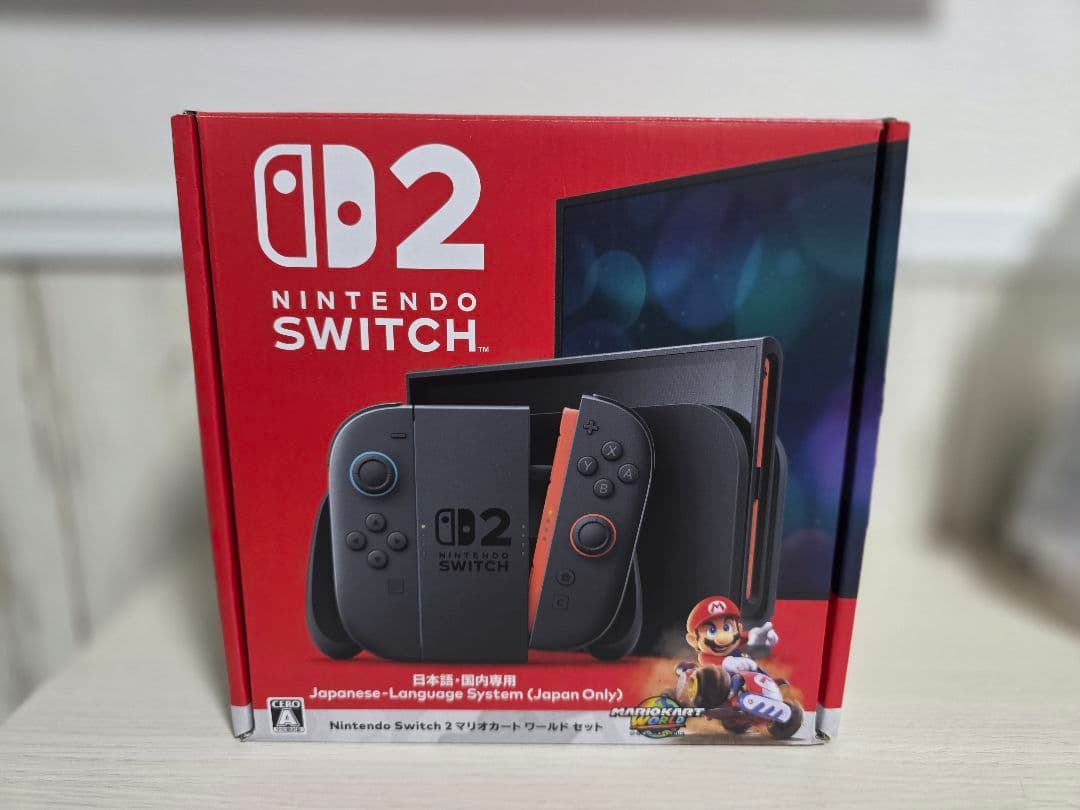 Nintendo Switch 2 日本語対応 マリオカート使用不可