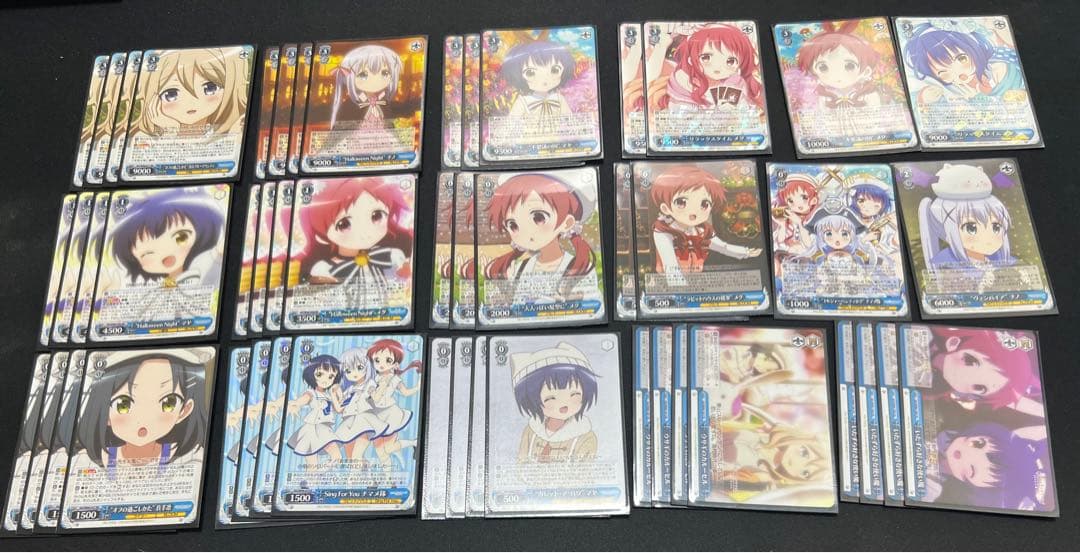 ご注文はうさぎですか？８門デッキ　予備パーツ付き