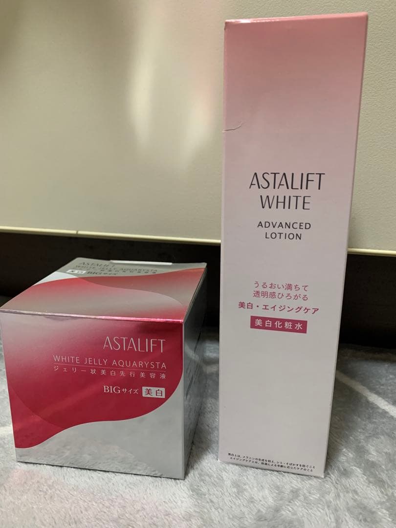 美容液 WHITE JELLY AQUARYSTA & ADVANCED LOTION