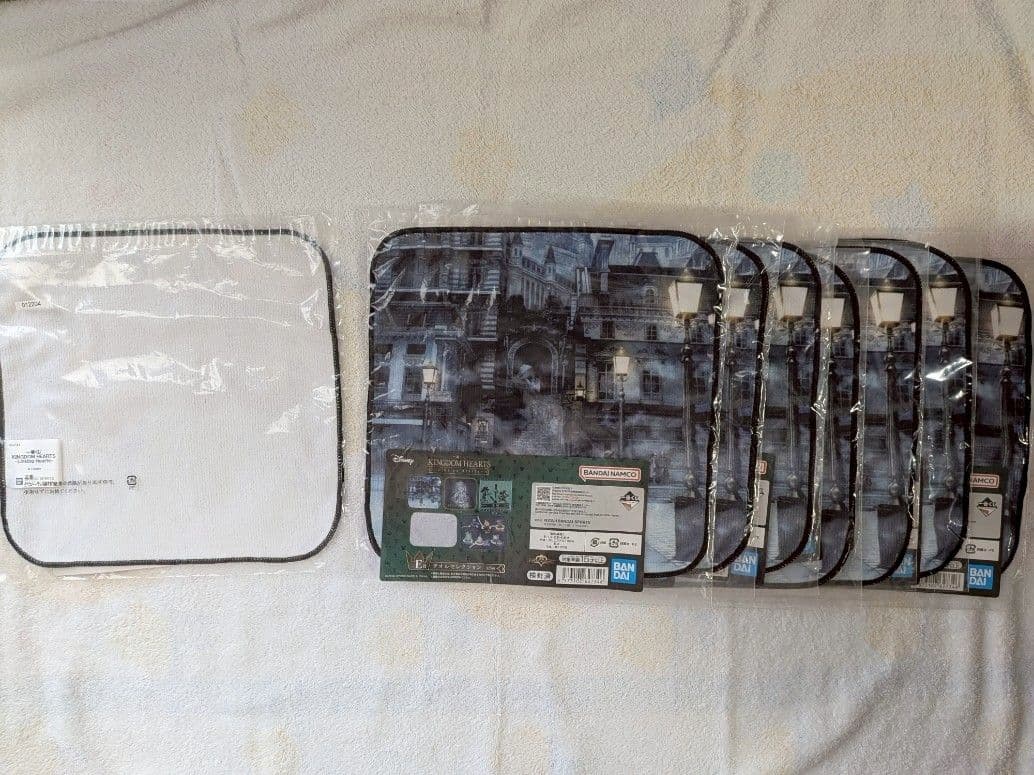 キングダムハーツ一番くじタオル、コップセット