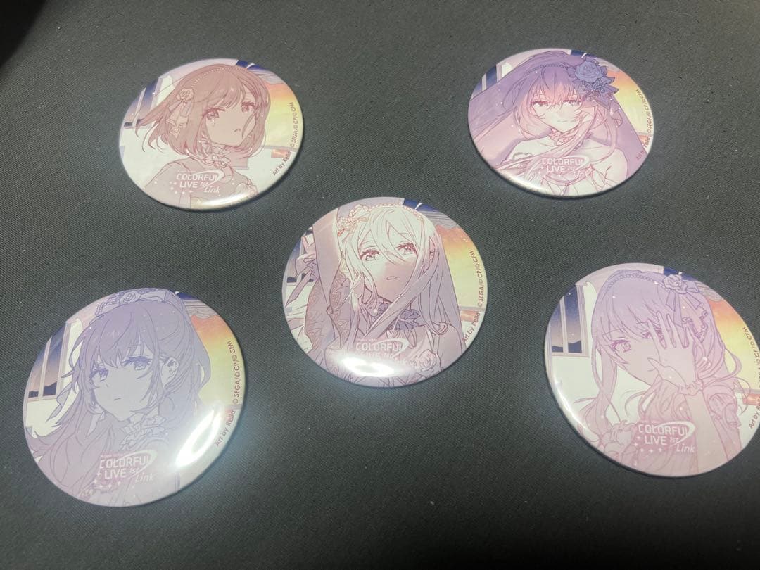 【フルセット】プロセカ セカライ1st 缶ミラー ニーゴ Rellaイラスト