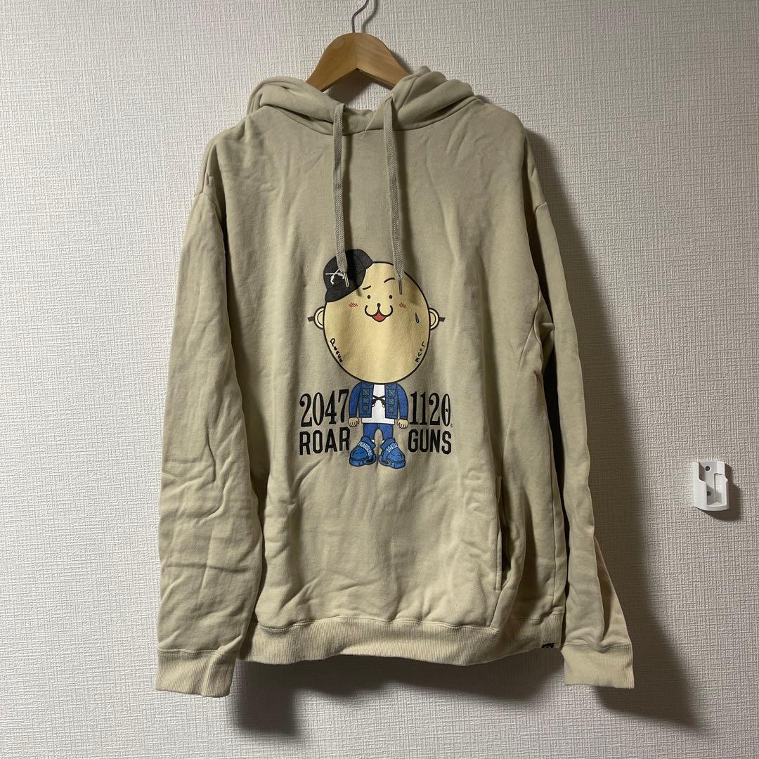 ROAR GUNS イラスト付きパーカー Mサイズ