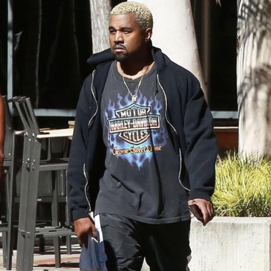 L HARLEY DAVIDSON Chrome ロンT ブルー フレイム - メルカリ