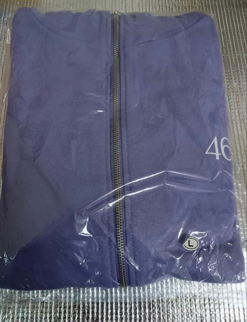 【新品】乃木坂46 初期 ジャージ パーカー パープル Lサイズ　レア