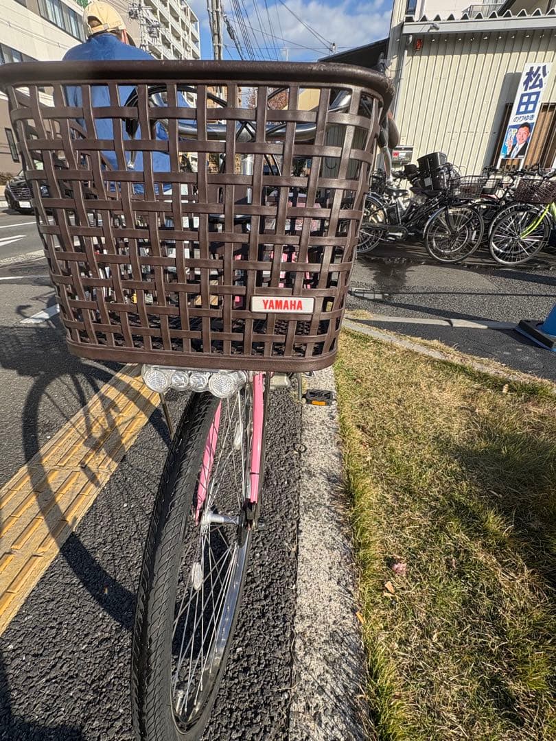 中古24インチYAMAHA電動アシスト自転車　8.9Ah 大阪