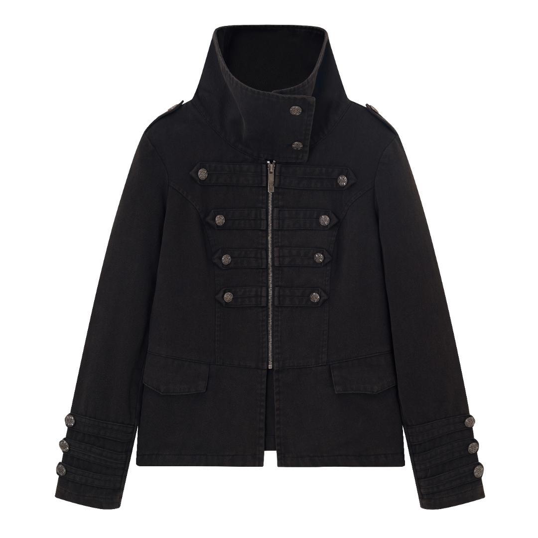 水色チェック GOOD TIME CHINA JACKET チャイナ服 パンダ