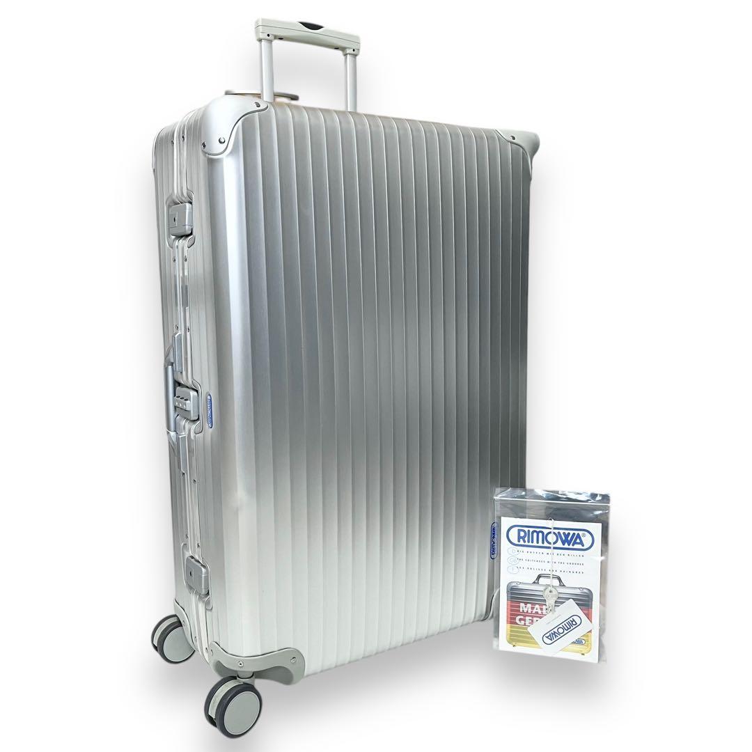 極美品・廃盤□リモワ 青ロゴ トパーズ 932.77 104L 4輪 - メルカリ