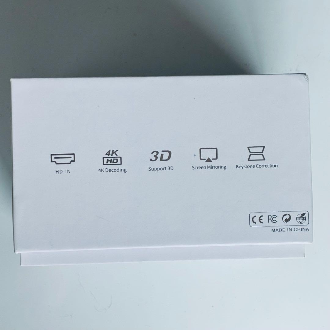 非売品】CYIN超小型プロジェクター ホームシアター美品 黒Bluetooth