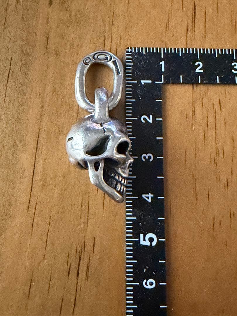 GABOR ガボール スカルペンダント ギャランティカード アズキチェーン