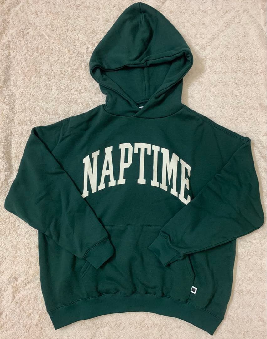 Naptime. パーカー DARK GREEN【S】 - メルカリ