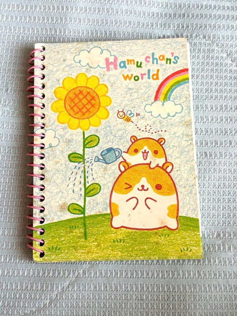 平成レトロ ハムちゃんずワールド ミニリングノート クラックス 懐かし