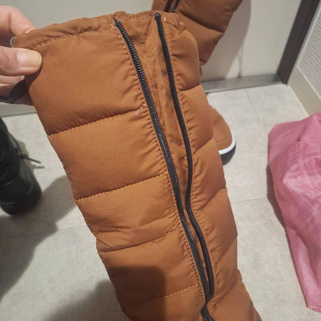 THE NORTH FACE ロングブーツ 24.0cm ブラウン