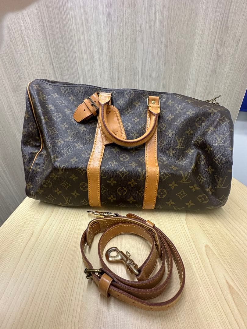 ルイヴィトン　ボストンバッグ　キーポル45キャンバスモノグラム
