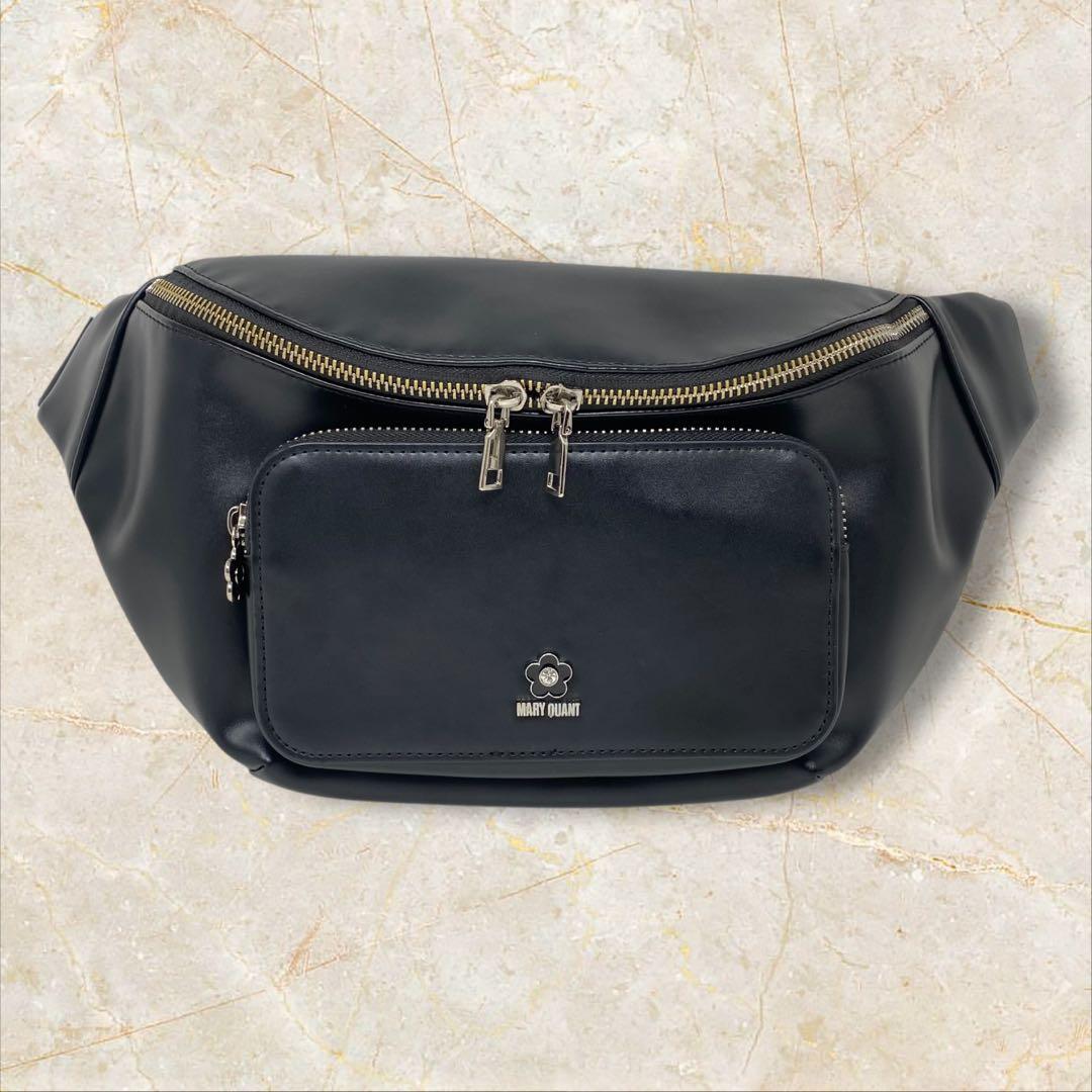 MARY QUANT エポビジューデイジーボディバッグ マリークワント ブラック