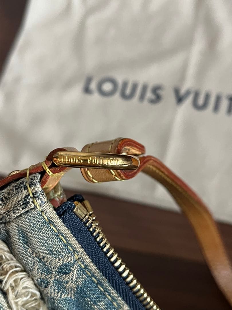 ルイヴィトン パウチィ デニム バッグ - メルカリ