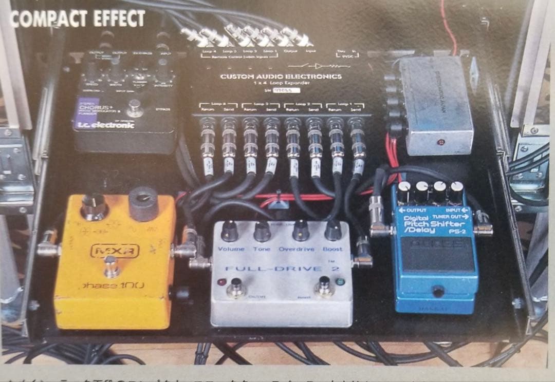 松本孝弘氏も使用 t.c. electronic CHORUS+ エフェクター