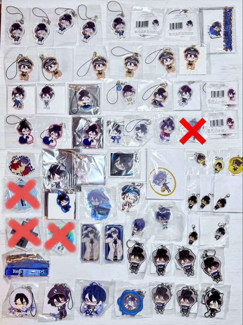 ディアラバ 逆巻レイジ ストラップ キーホルダー まとめ【未開封・未使用品】 逆巻レイジ アクリルストラップ 8点 - メルカリ