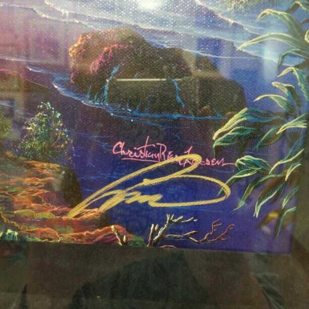 クリスチャンラッセン 版画 Lサイズ - メルカリ