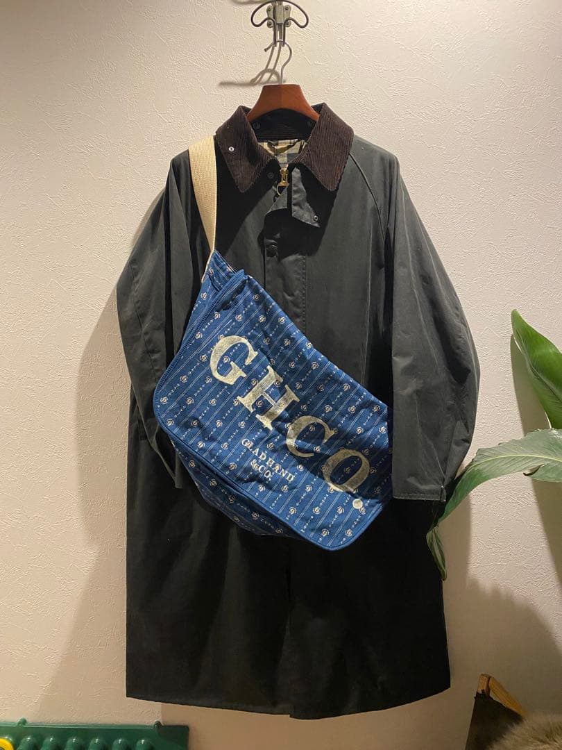 glad hand GHCO メッセンジャーバッグ 青