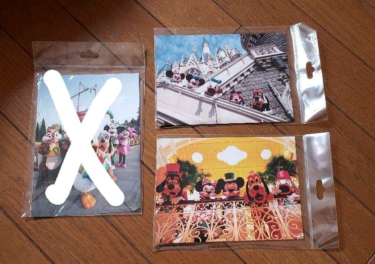 ディズニーランド　ブロマイド