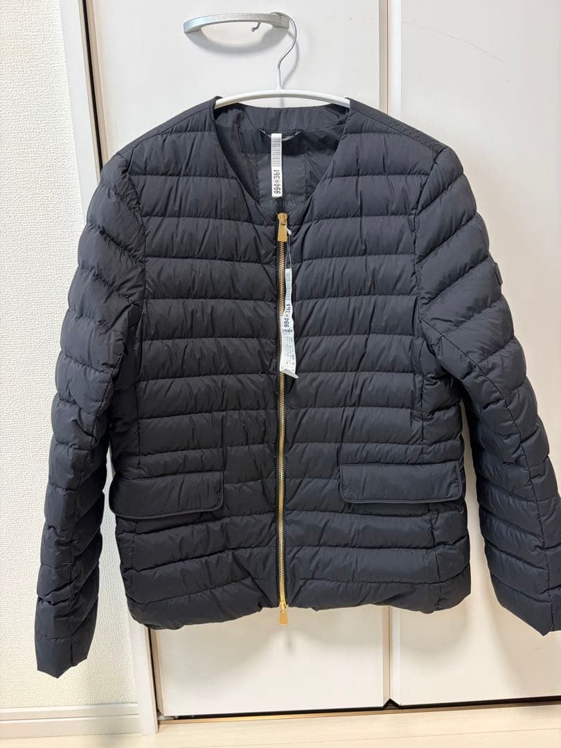 TATRAS ジャケット NOKO ノーカラー ライトダウン ショート丈
