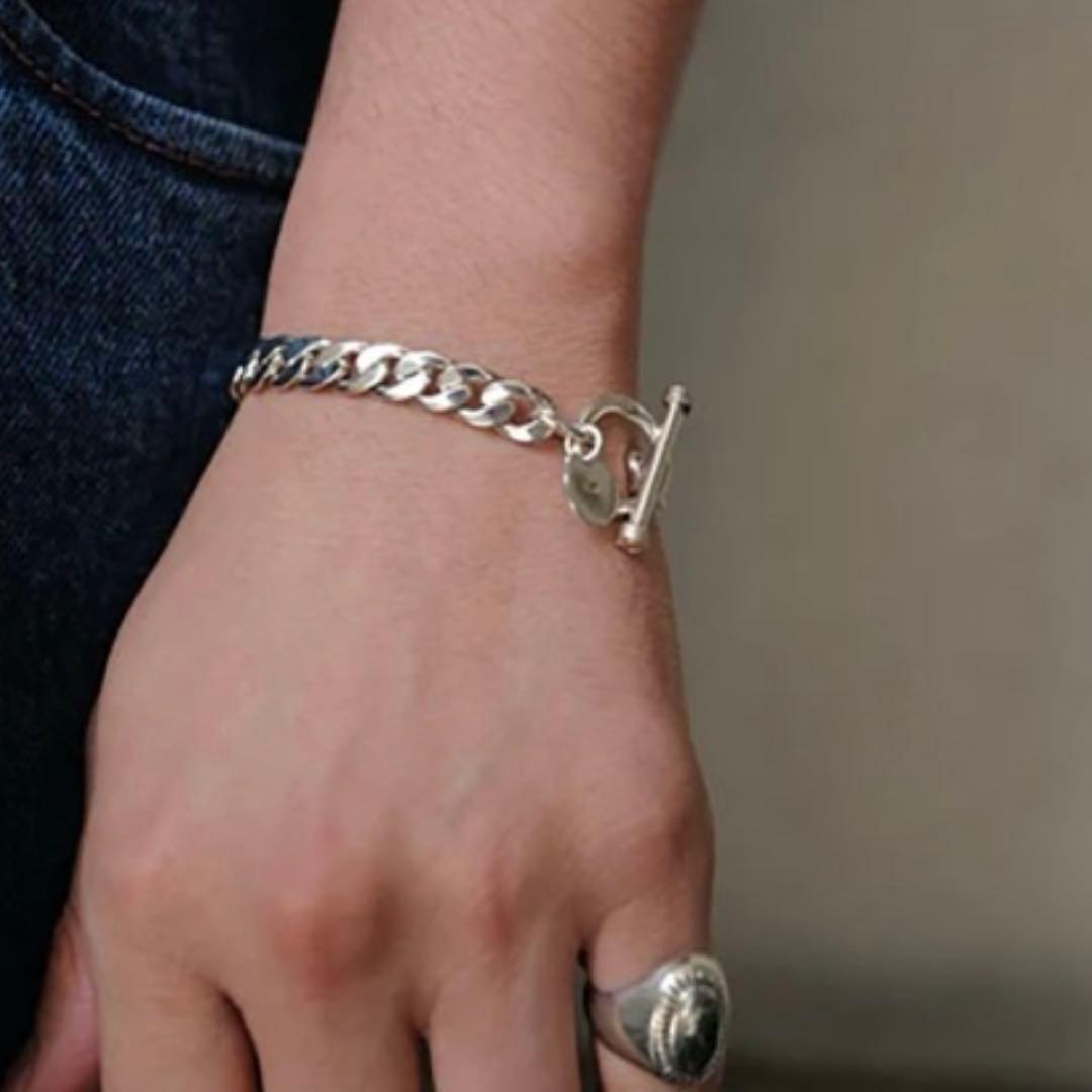 アクセサリー XOLO JEWELRY Basic Link Bracelet -8mm-