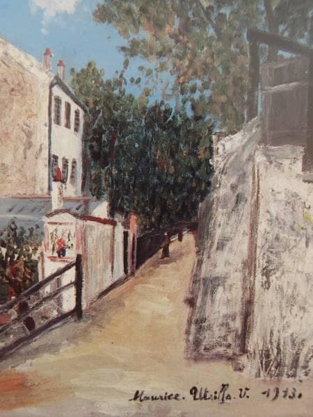 ユトリロ、ラパン・アジル、希少画集画、新品額装付 - メルカリ