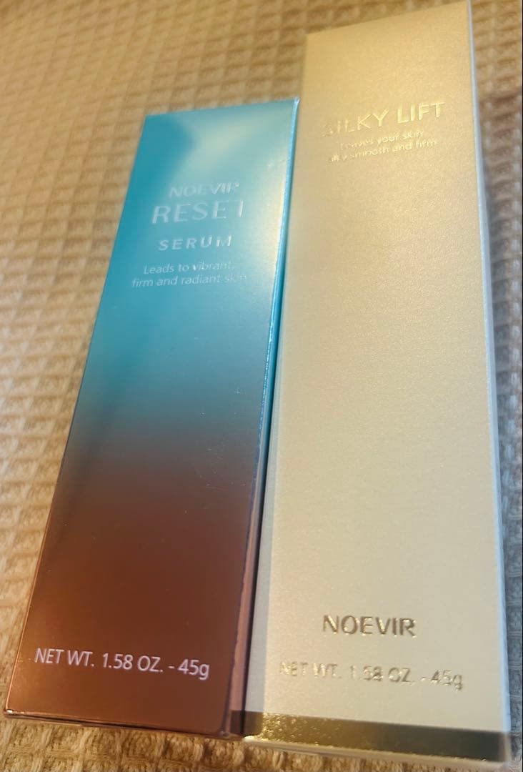 ノエビア　リセットセラム　シルキーリフト　美容液　計2点セット　箱無