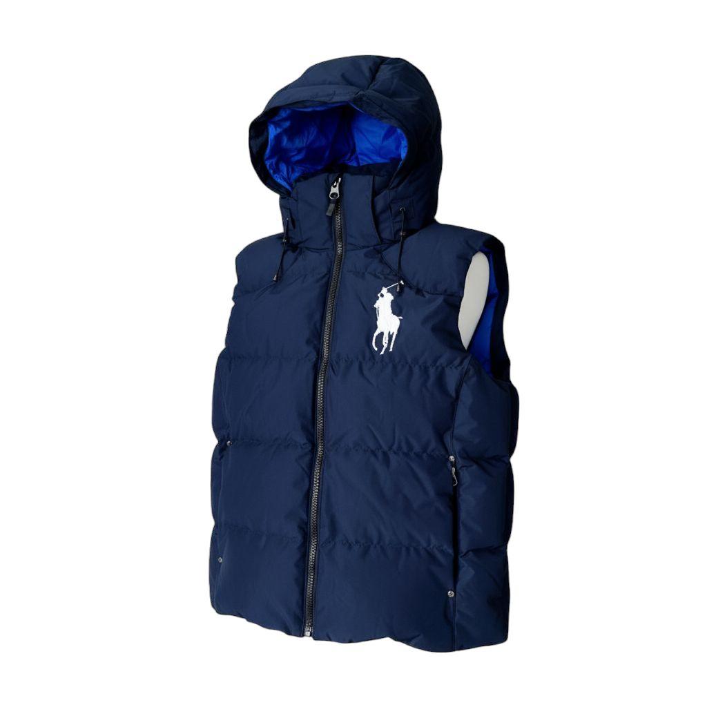 新品未使用】ポロラルフローレン ダウンベスト ネイビー Mサイズ