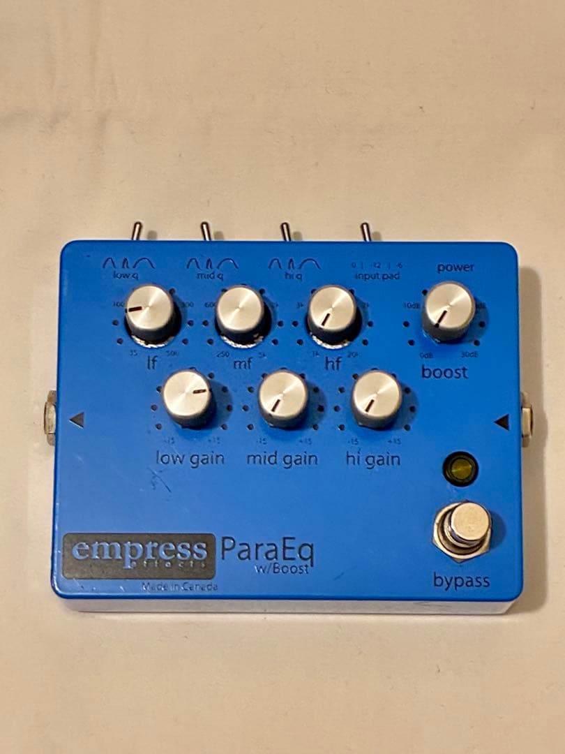 初期型 empress paraeq パラメトリックイコライザー
