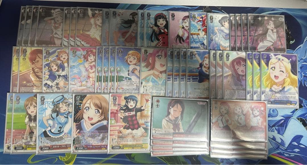 WS ヴァイスシュヴァルツ　ラブライブ　サンシャイン　デッキ　パーツ付き