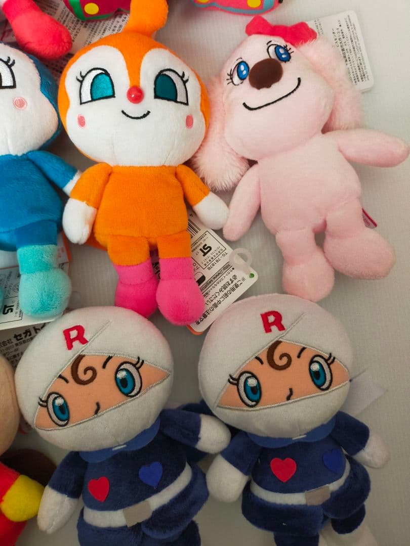 アンパンマン プリちぃビーンズ ぬいぐるみ23体 まとめ売り 未使用