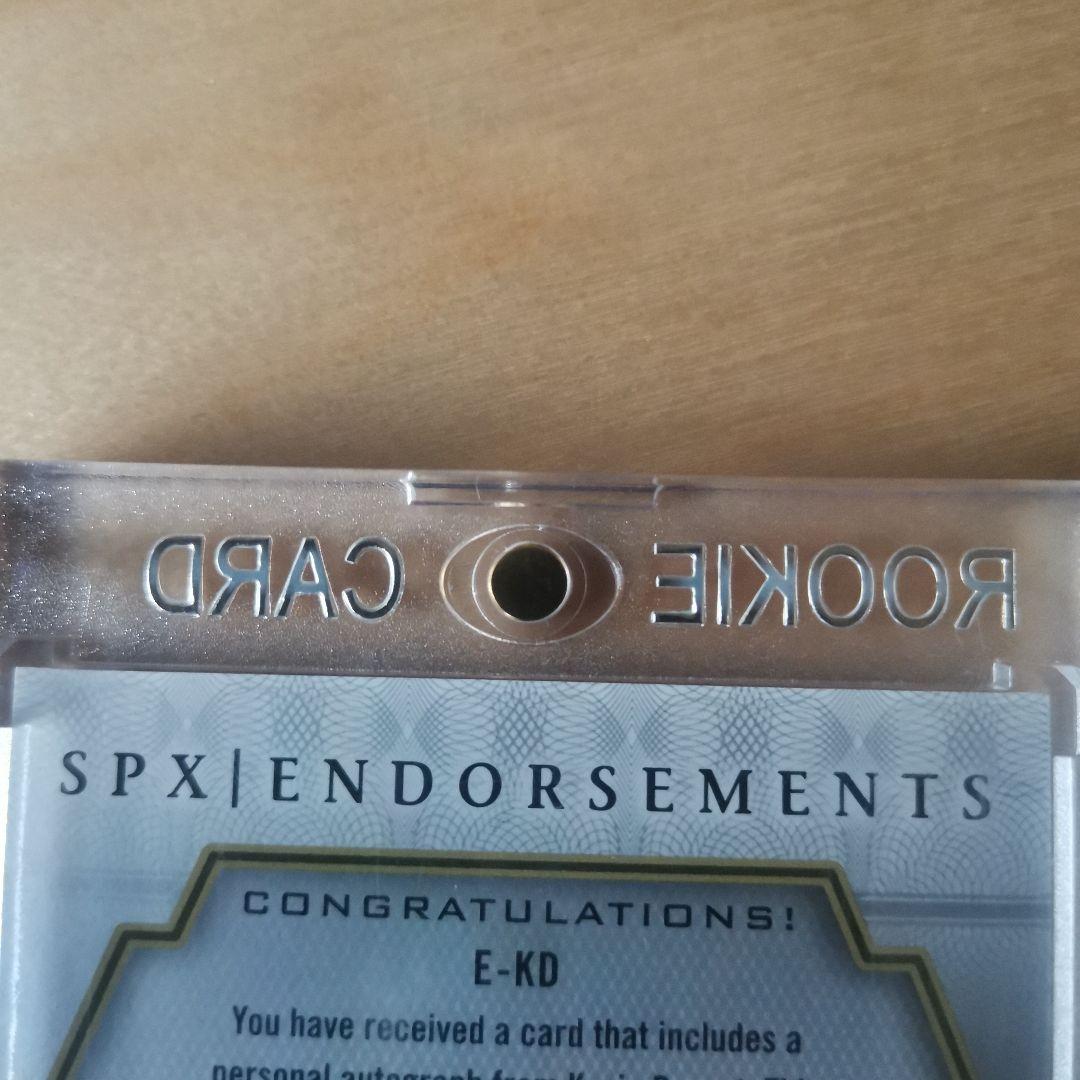 その他 2007 -08 UD SPX KEVIN DURANT RC Auto