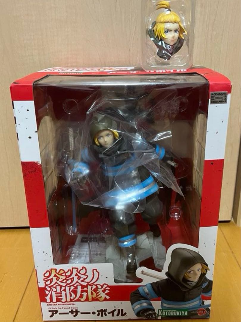 炎炎ノ消防隊 アーサー・ボイル 1/8 完成品フィギュア[コトブキヤ]