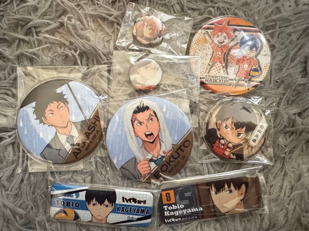 ハイキュー　缶バッジ 孤爪研磨 65mm缶バッジ Ver.2.0 [ハイキュー!!] | 公式キャラクター